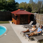 Aspen 12x14 Pool House: The Ultimate Backyard Change Room
