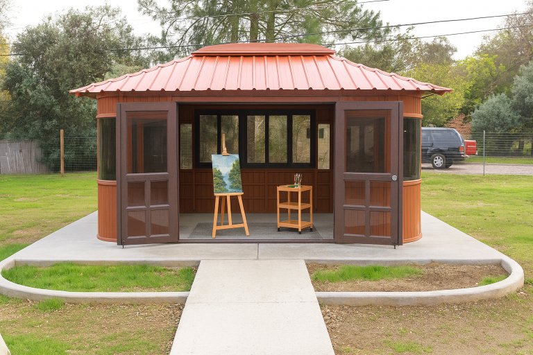 Can You Use a Gazebo as a She-Shed, Art Studio, or Home Gym?