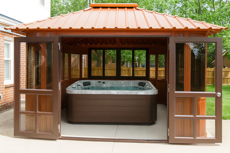 Transform Your Backyard with the Aspen 12x16 Hot Tub Gazebo