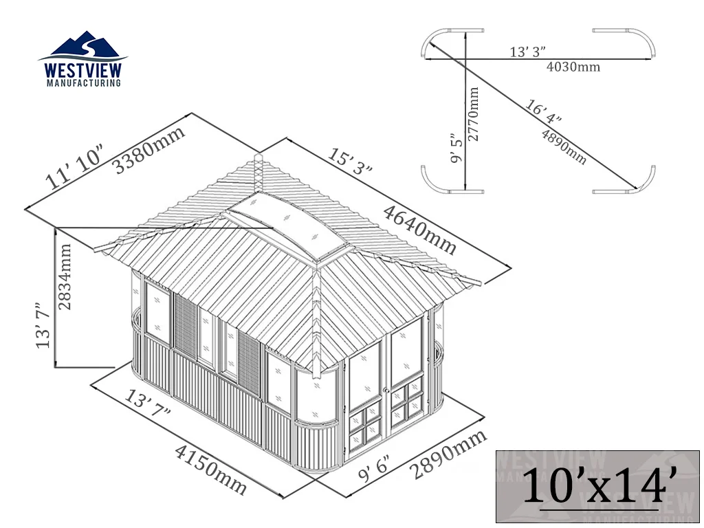 Elevation for Aspen 10x14