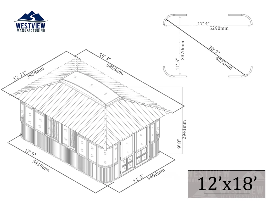 Elevation for Aspen 12x18