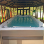 Brentwood 14x24 Swim Spa Gazebo & Backyard Pavilion Ideas