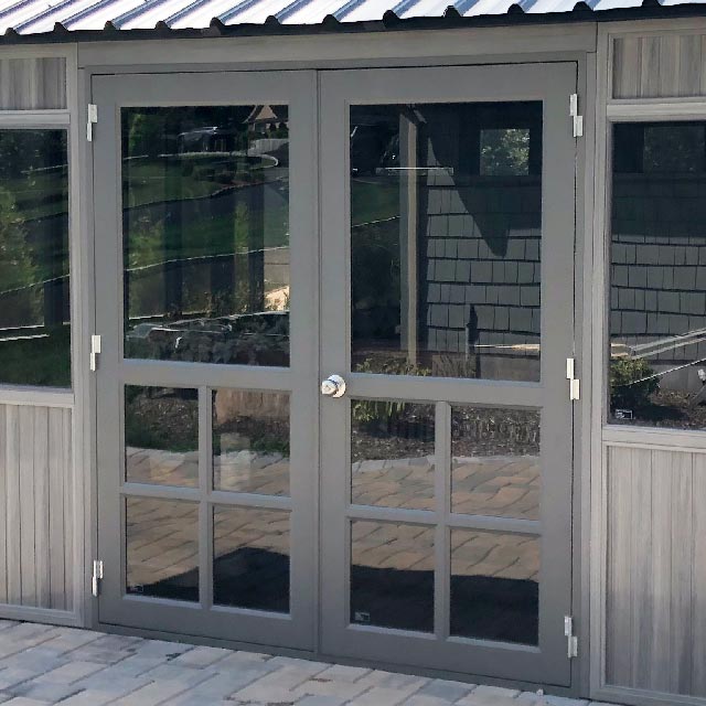 G-French Doors for Gazebo Upgrade