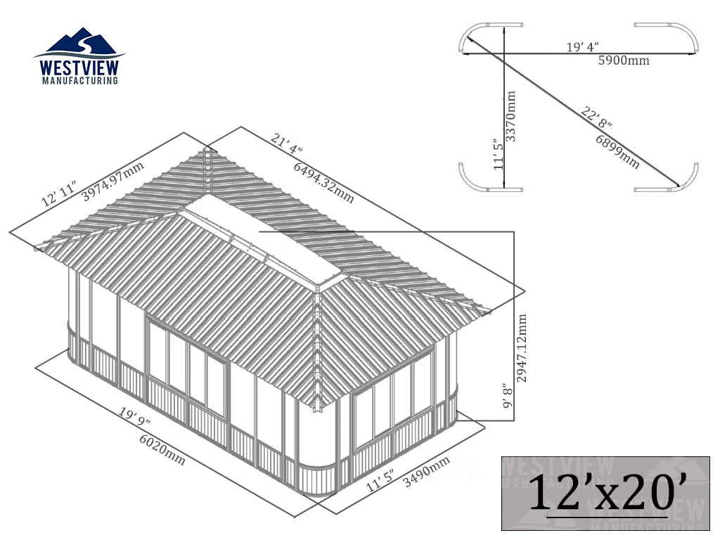Elevation for Whistler 12x20