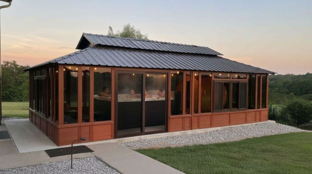Brentwood 16x28 Swim Spa Enclosures for Luxurious Spaces