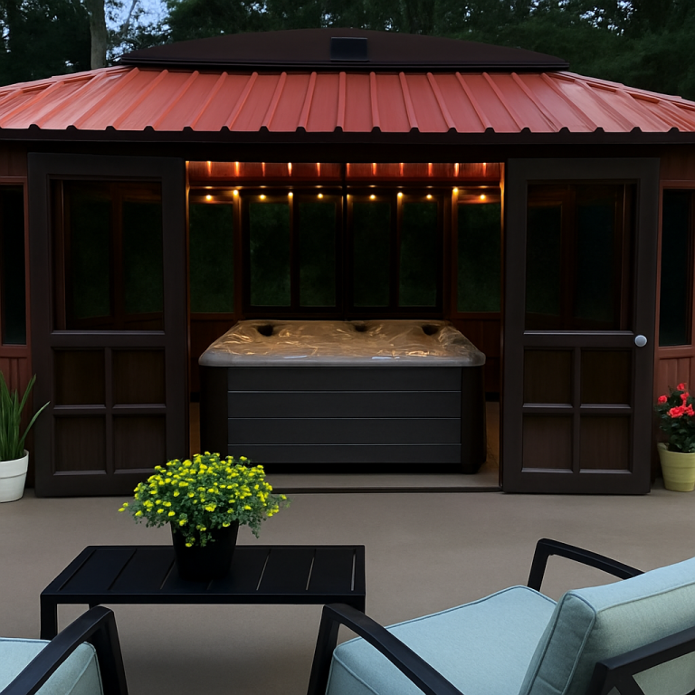 The Best Add-Ons for Any Hot-Tub Enclosure
