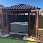 Stylish Brentwood 10x10 Hot Tub Gazebo Ideas