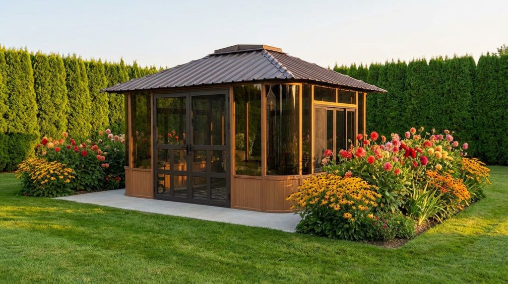 Whistler 12x14: Durable Ultrawood Gazebo for Your Outdoor Oasis