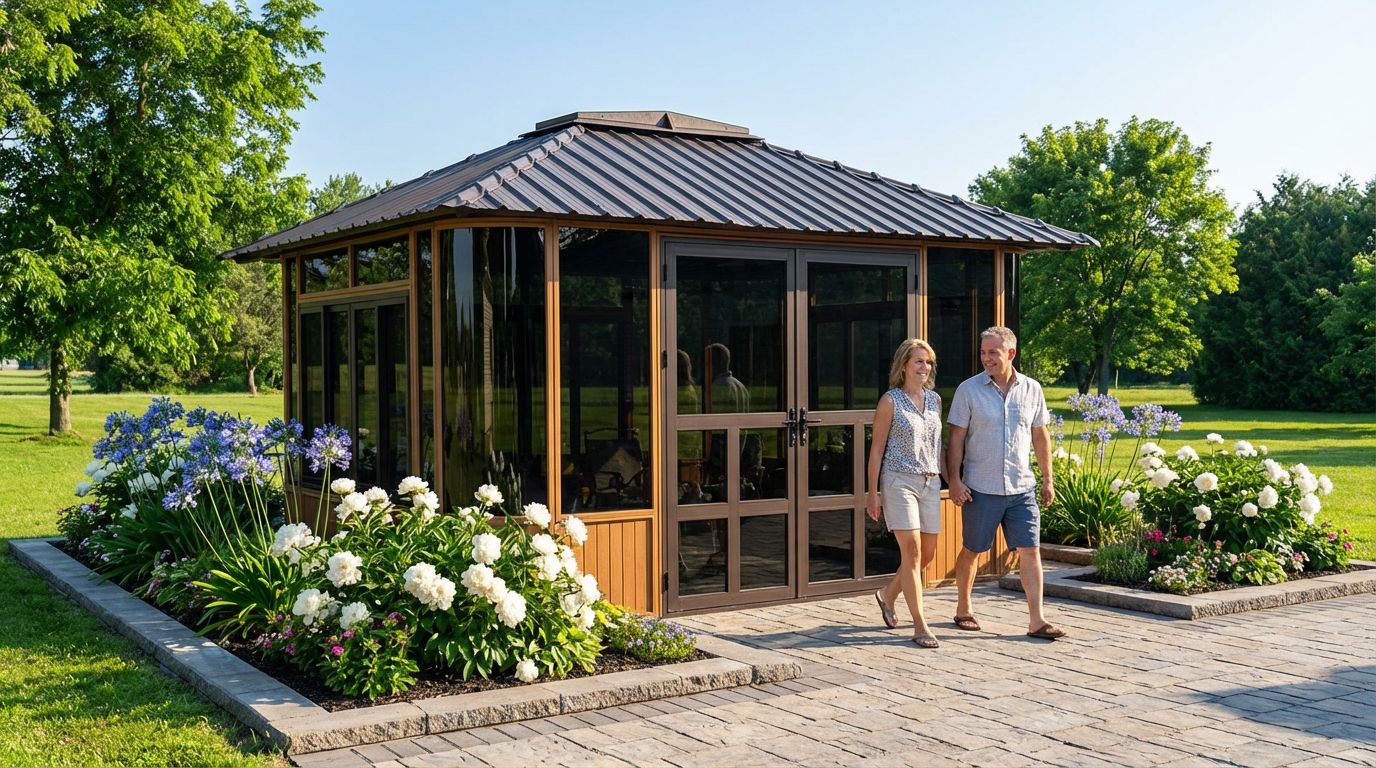 Whistler 12x14: Durable Ultrawood Gazebo for Your Outdoor Oasis