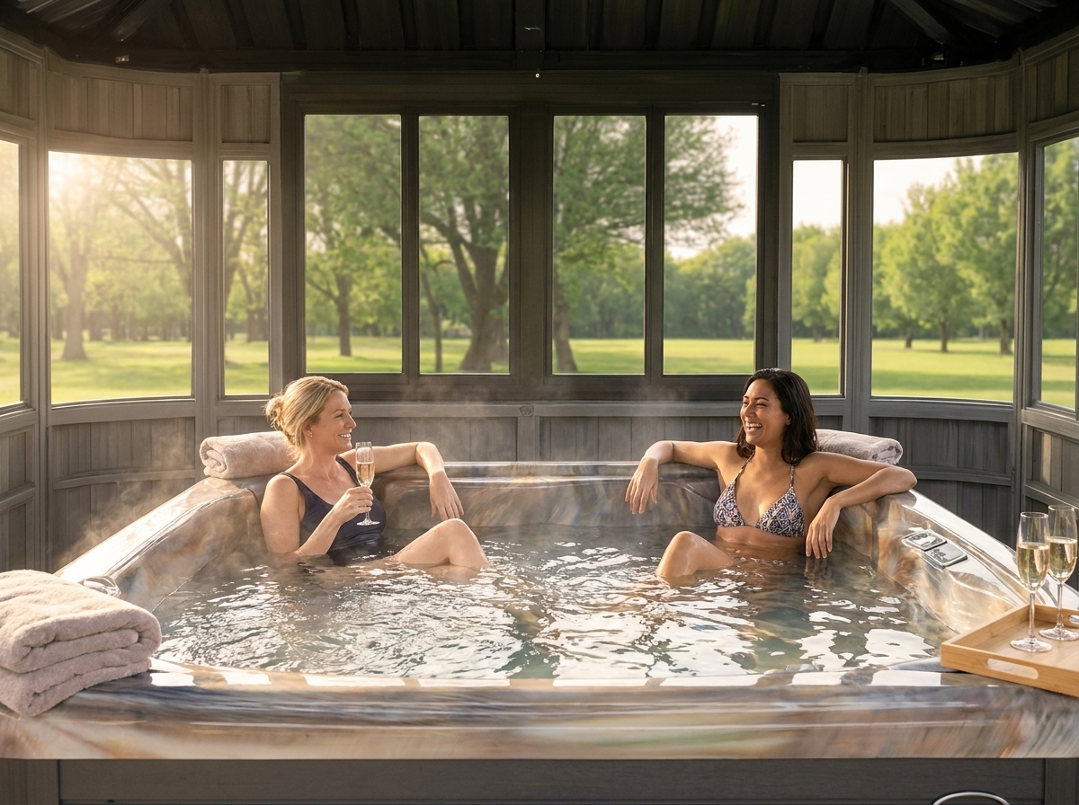 Colorado 12x12 Hot Tub Gazebo | Westview Manufacturing